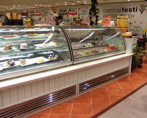 Ice cream display